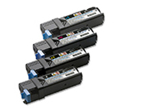 DELL 2155cdn 4 PACK COMBO COMPATIBLE BCMY TONER for 2150 2150cn 2150cdn 2155cdn 2155c